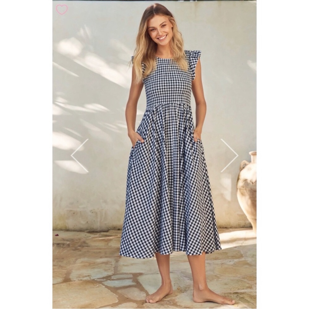 Mister Zimi Abbie Dress I’m Black Gingham